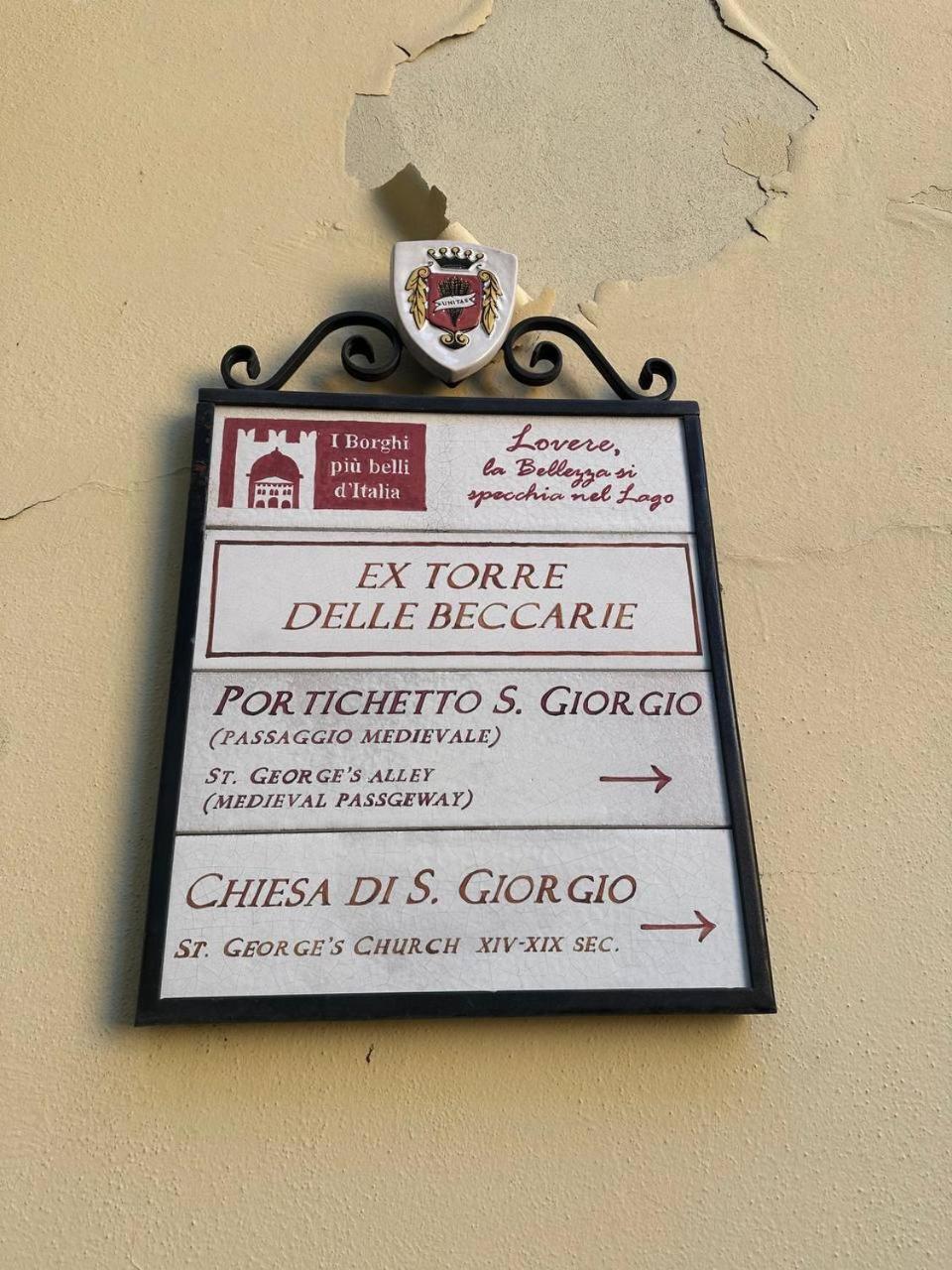Casa Beccarie Villa Lovere Eksteriør bilde